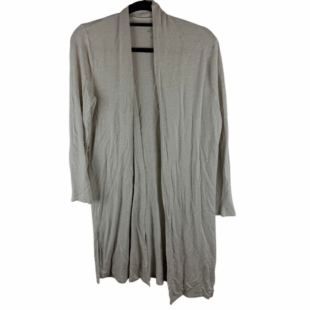 Market & Spruce cream light robe- size M
